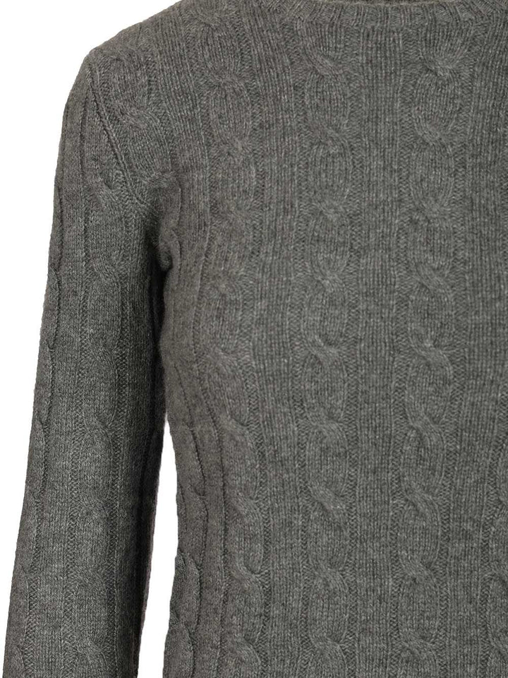 Polo Ralph Lauren Cable-Knit Cashmere Sweater Knitwear - Grey | 8023646080e304d25717735d3532ad91a3be86f8