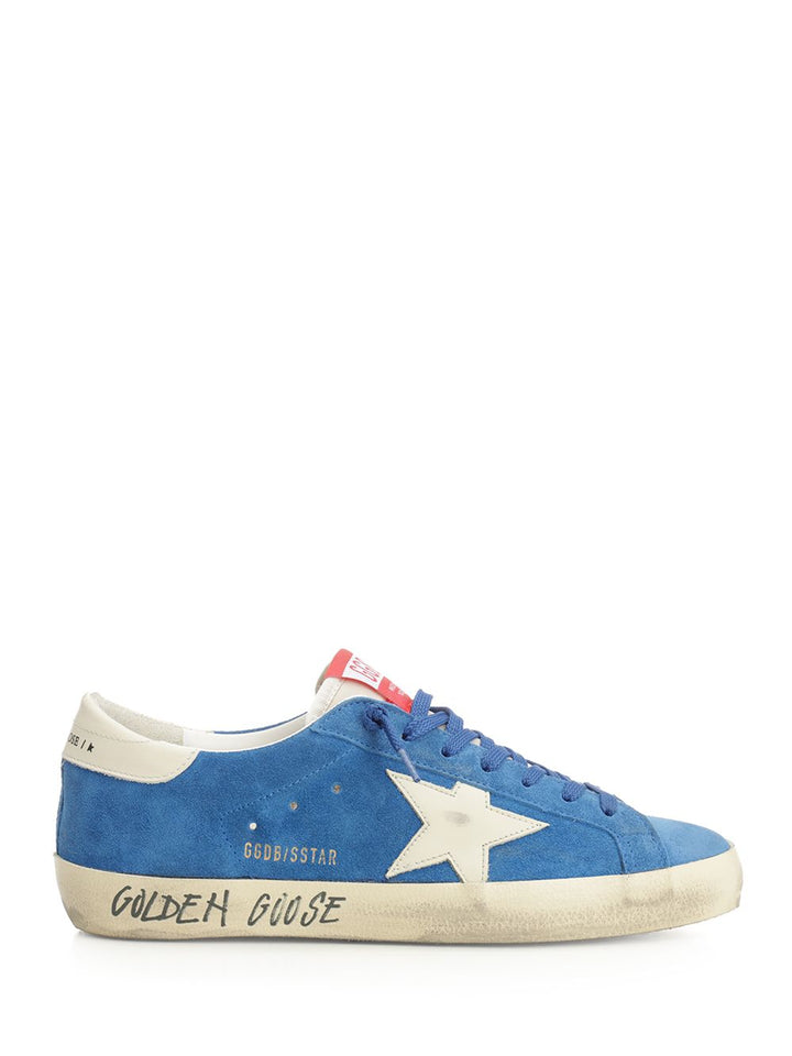 Golden Goose Deluxe Brand Super-Star Sneakers - Blue | e0cd464238275515e5900a03295a40e040e55237
