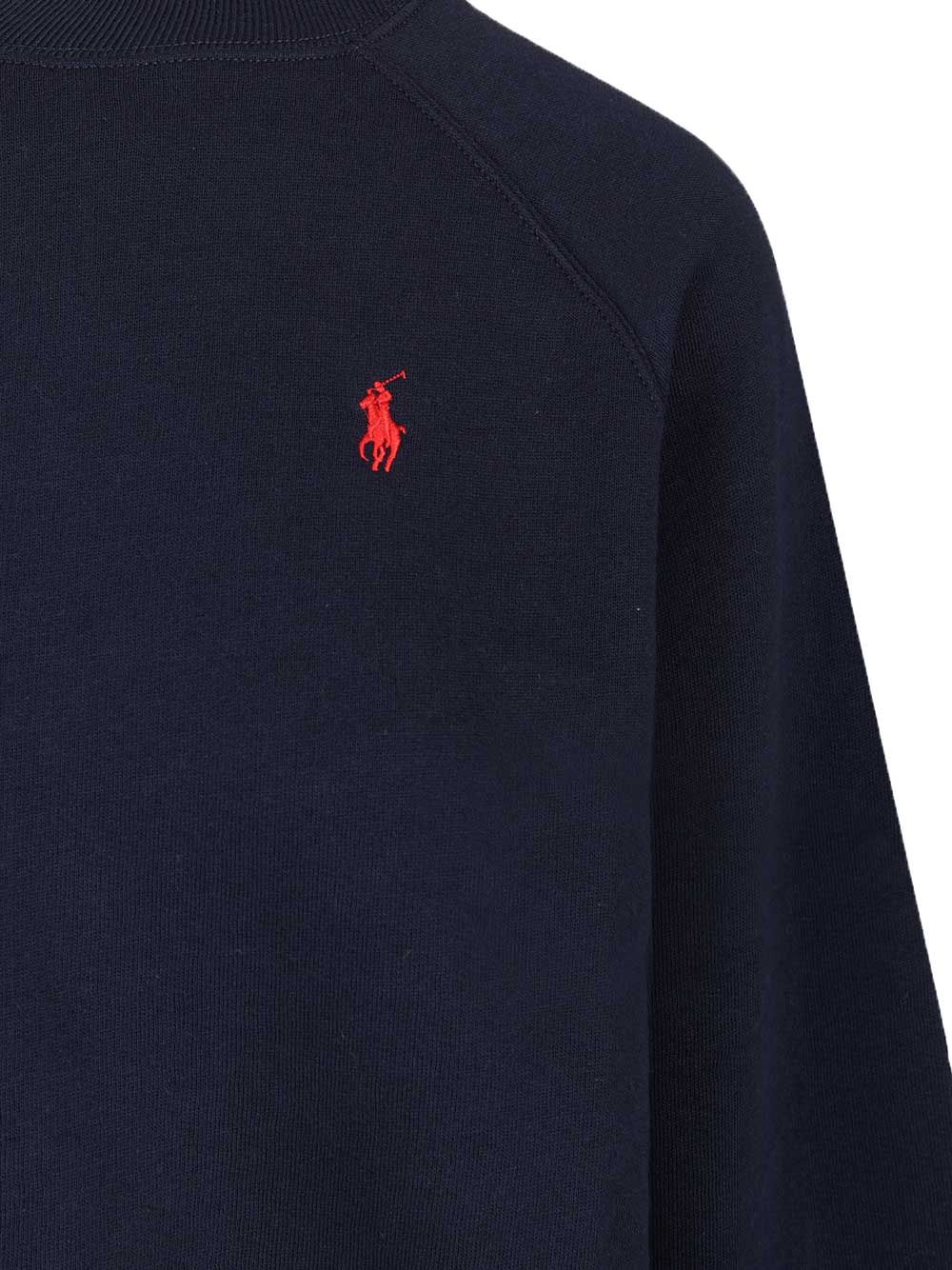 Polo Ralph Lauren Crew Neck Sweatshirt Sweatshirts - Blue | 5ec1beca1c5d94141376c08fa3484835844d4984