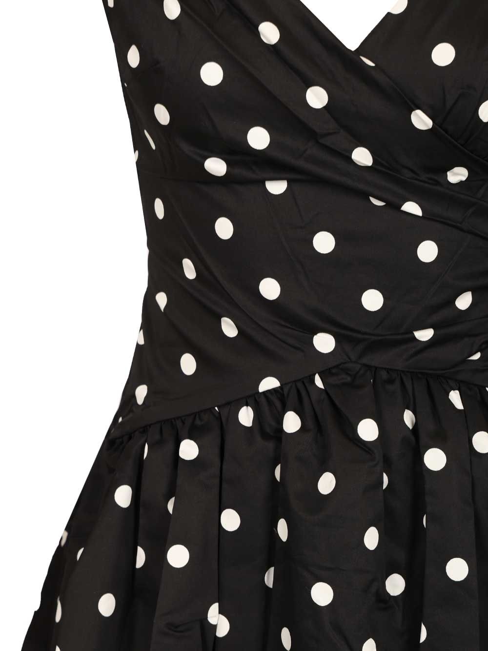 Self-Portrait Black Polka Dot Cotton Mini Dress Dresses - Black | 9e682e37b379c89e4ca88646bc3b03a91c5a9c21