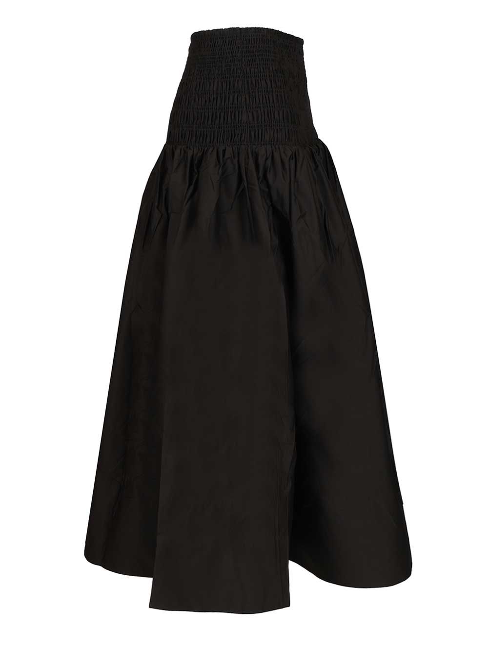 Self-Portrait Midi Skirt Skirts - Black | 985525aa88c62385146620c5943d8cb55c0ed412