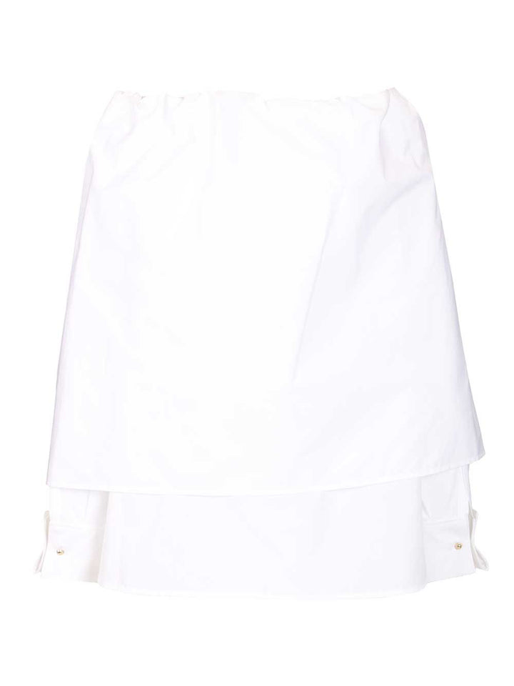 Max Mara Blouse With Stole Tops - White | b62191a24832ab01fd993c52b05542389546508b