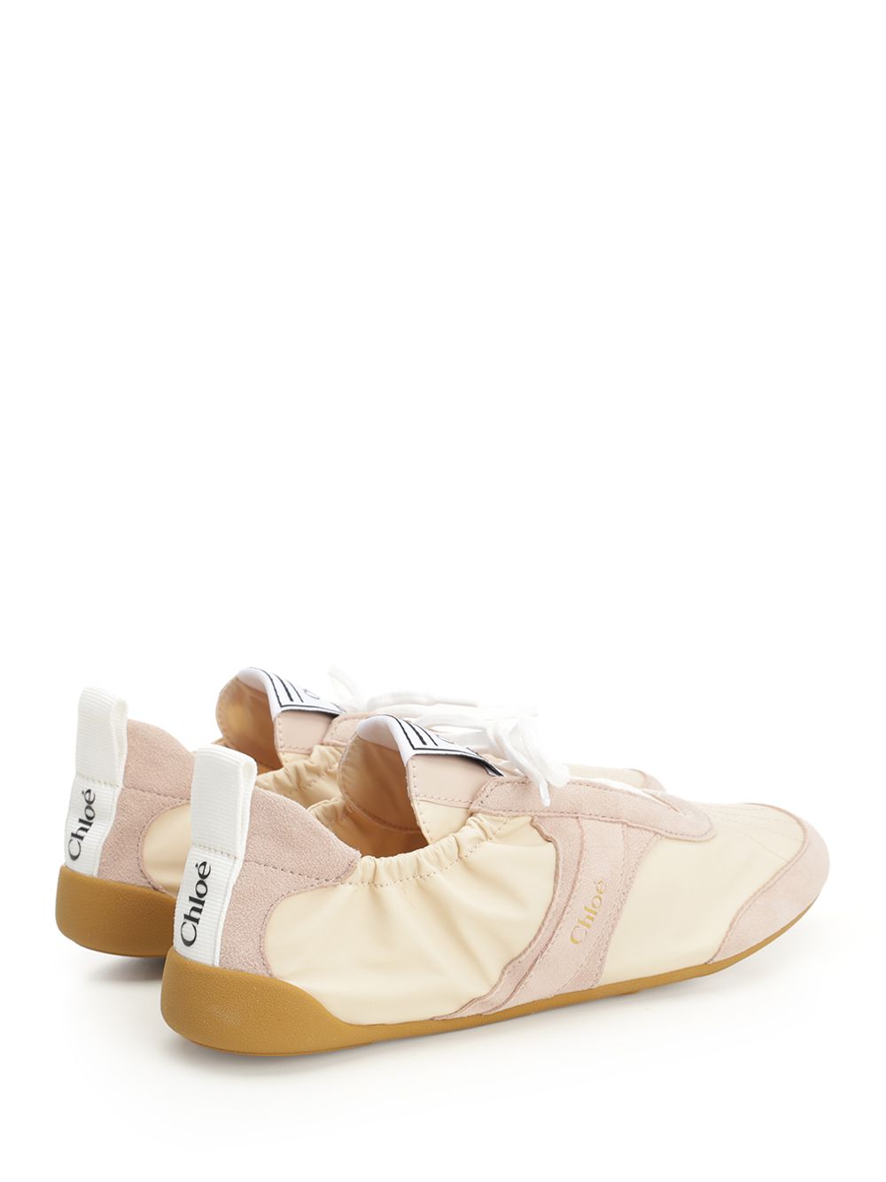 Chloe' Kick Sneakers - Beige | 083ab668f4aceb4d06f977a9cc35595f9462e01f