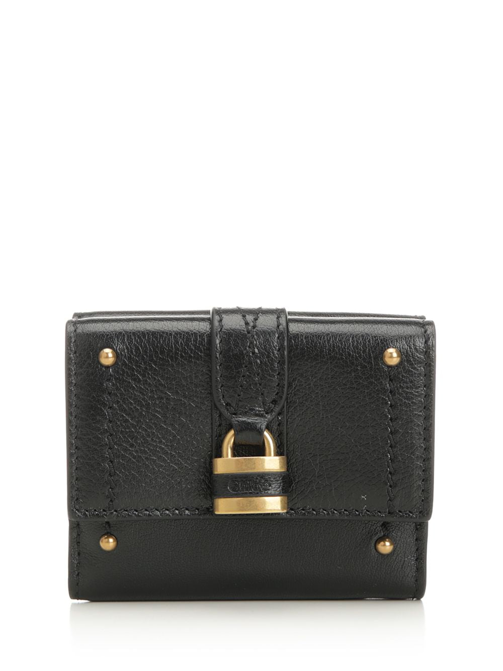 Chloe' Paddington Mini Trifold Wallet Wallets - Black | 36d762307e798e59fe4f1799c6fac300df4935d8