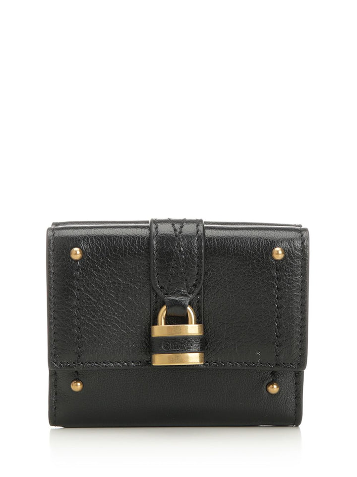 Chloe' Paddington Mini Trifold Wallet Wallets - Black | 36d762307e798e59fe4f1799c6fac300df4935d8