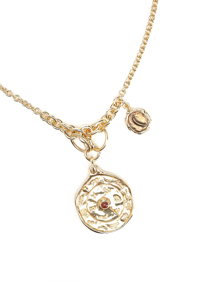 Chloe' Chloé Medals Pendant Necklace Jewelry - Gold | d474da4202ff7b87246535d1a203e223c9857faf