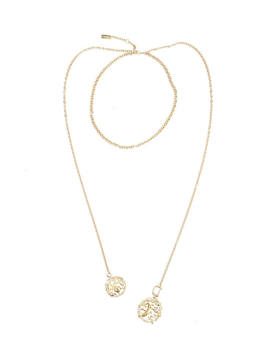 Chloé Medals Necklace Jewelry Gold