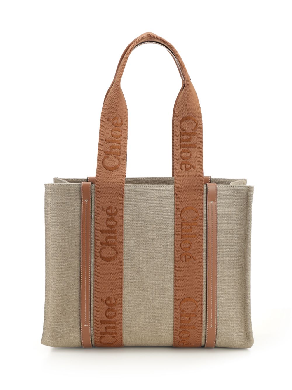 Chloe' Woody Shoulder Bags - Beige | a2f02471ff9275006b0c2beac0ed3b91061de8a2