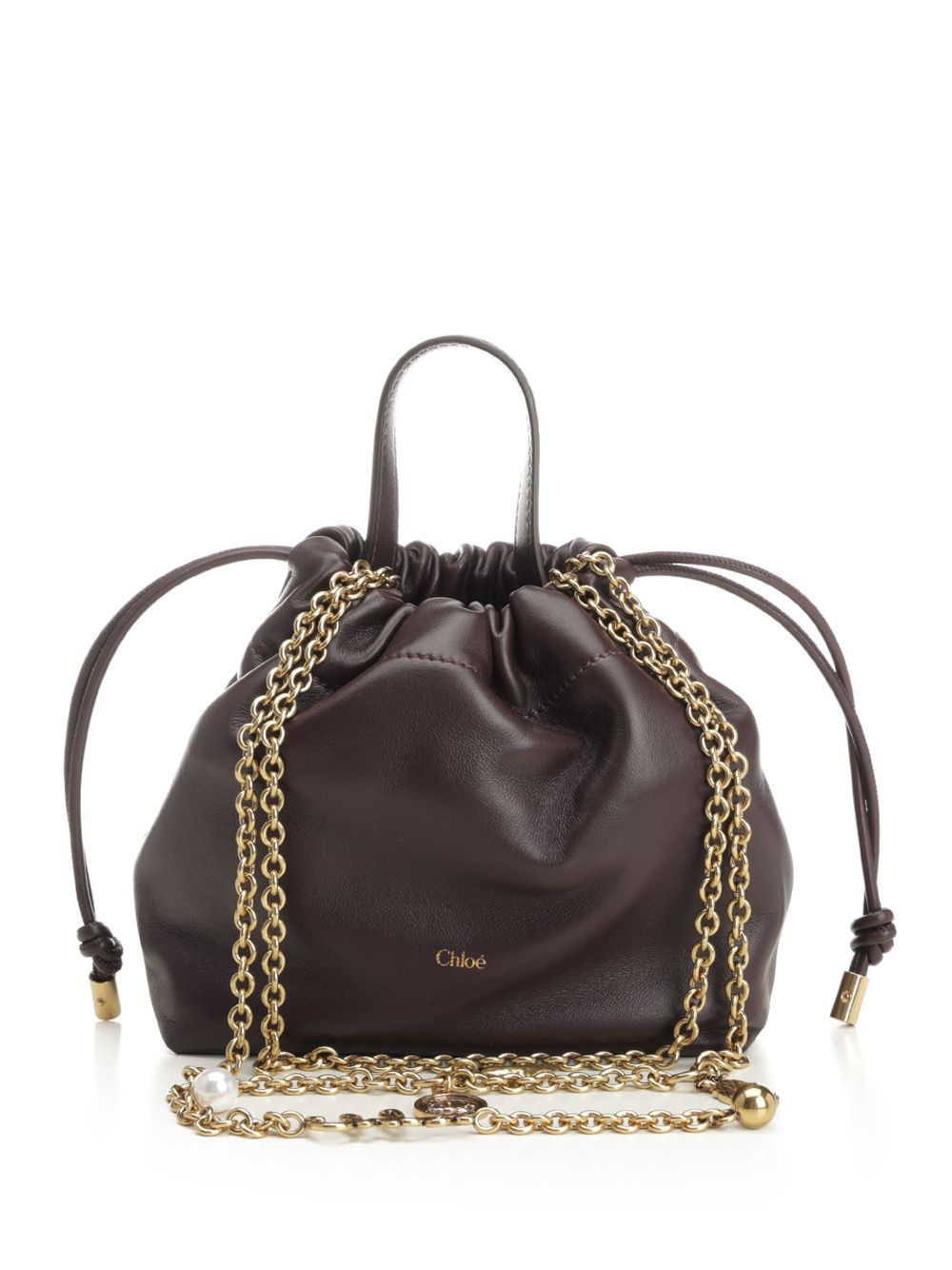 Chloe' P126 - Chloé Icons Handbags - Bordeaux | f9688da2cc85cd8ed6e3c7cfccaab84fdc01ede0
