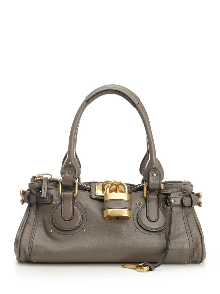 Chloe' Paddington Handbags - Grey | fca184694c2228c7be7b1c469d3b5de1f5f68338
