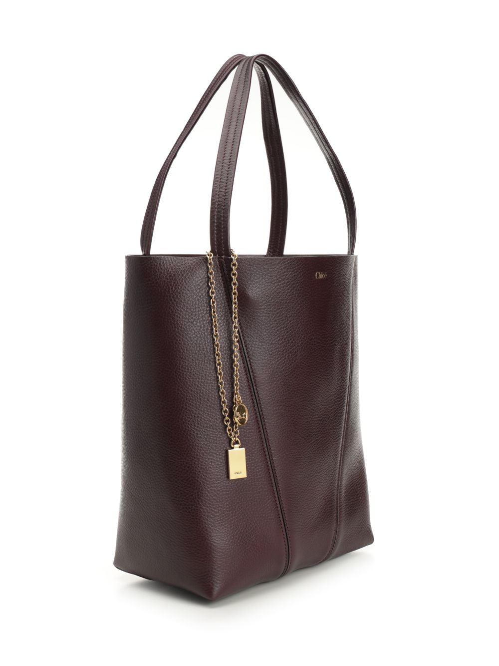 Chloe' S811 - Chloé Spin Handbags - Bordeaux | 4734304c6dbb1cf7c872aa208398b5ce86bc3665