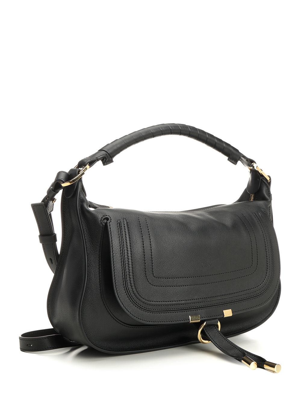 Chloe' Marcie Shoulder Bag Handbags - Black | 5a0ed06182e5556de5120198737f4e0605fb5a63