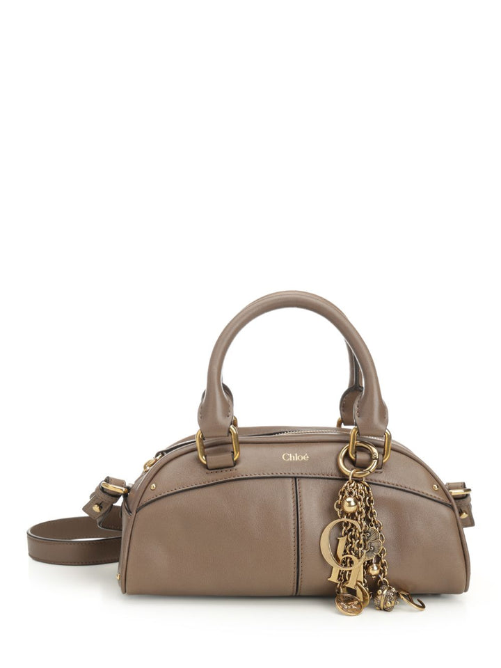 Chloe' Small Chloé Bowling Bag Handbags - Brown | 2f552d7d9ef084880ff42624c2010d548ece826d