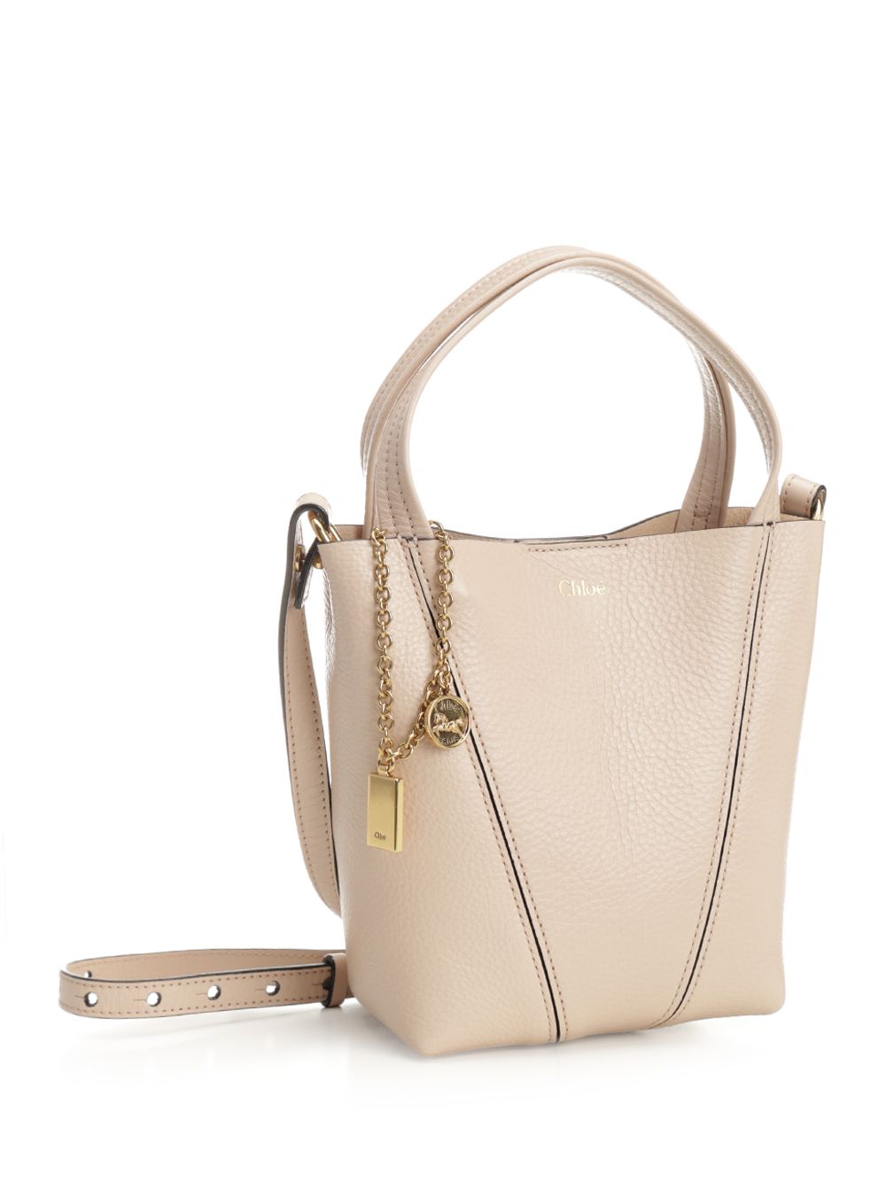 Chloe' Chloé Spin Shoulder Bags - Rose | 50141db10c0e55960335f23691f4892634dfeddb
