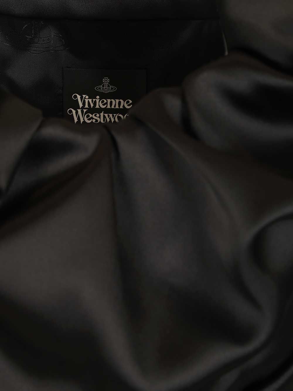 Vivienne Westwood Ginnie Amber Satin Dress Dresses - Black | 4121cc53f423fdf2d4a3ad9fa6ff3c2bc4019eca