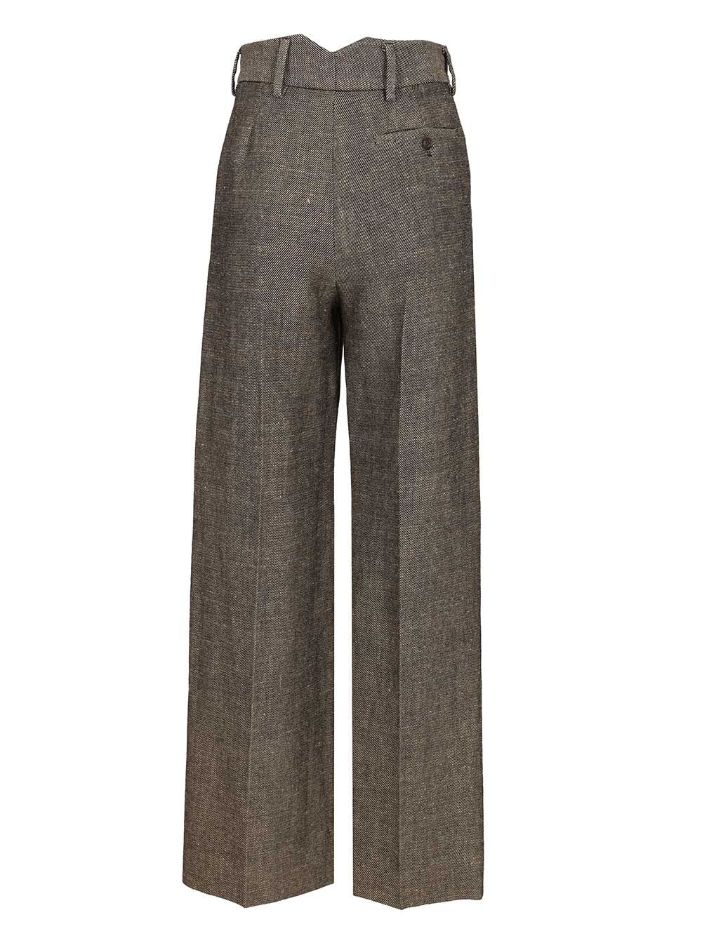 Vivienne Westwood Lauren Trousers - Beige | f0beba6d6426cf117e7e24e2aa517c3f086f9848