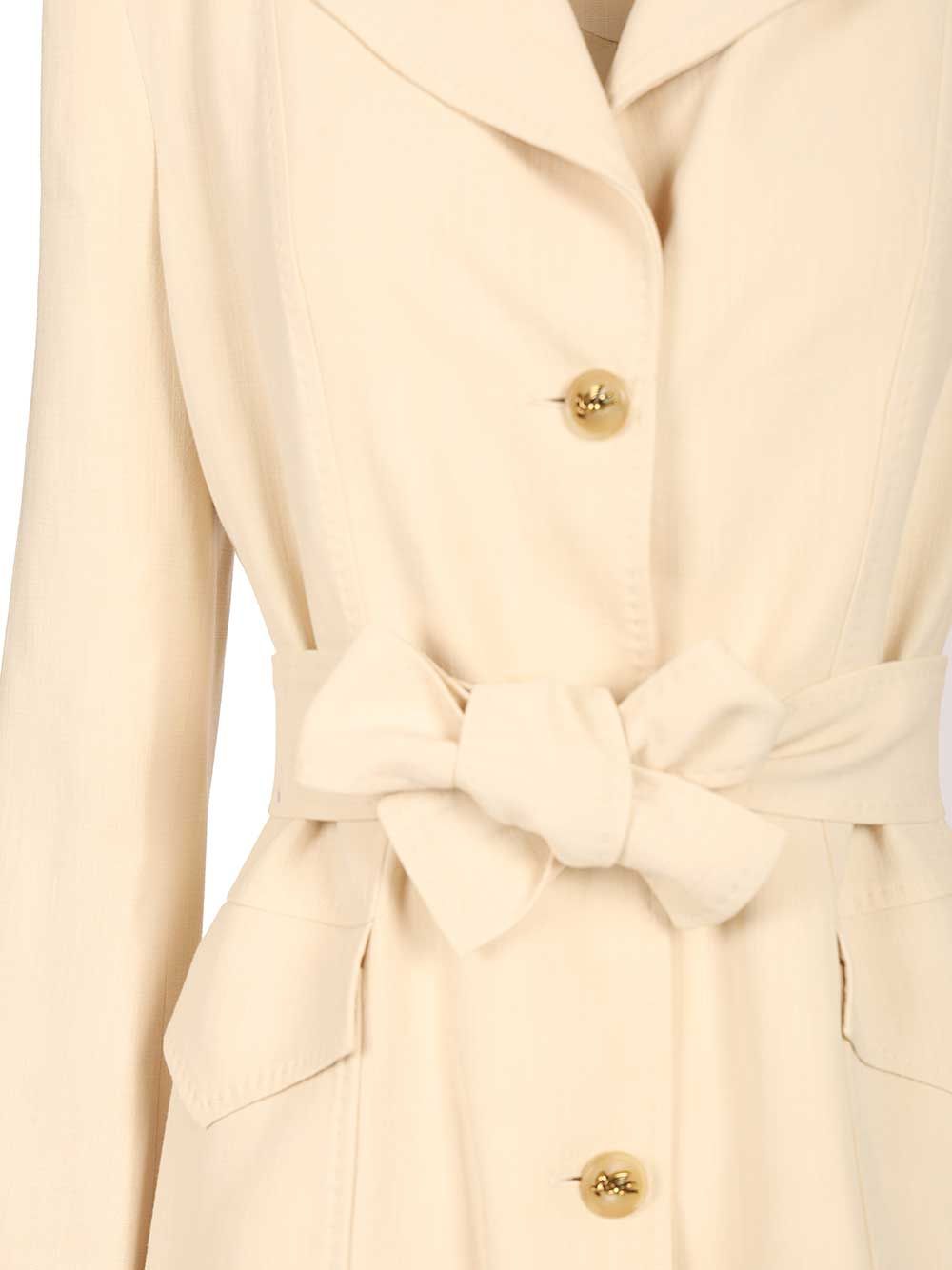 Etro Safari Blazer Jackets - White | 640f227aa70a358d2bb2abf0c7bc51d60851ecc3