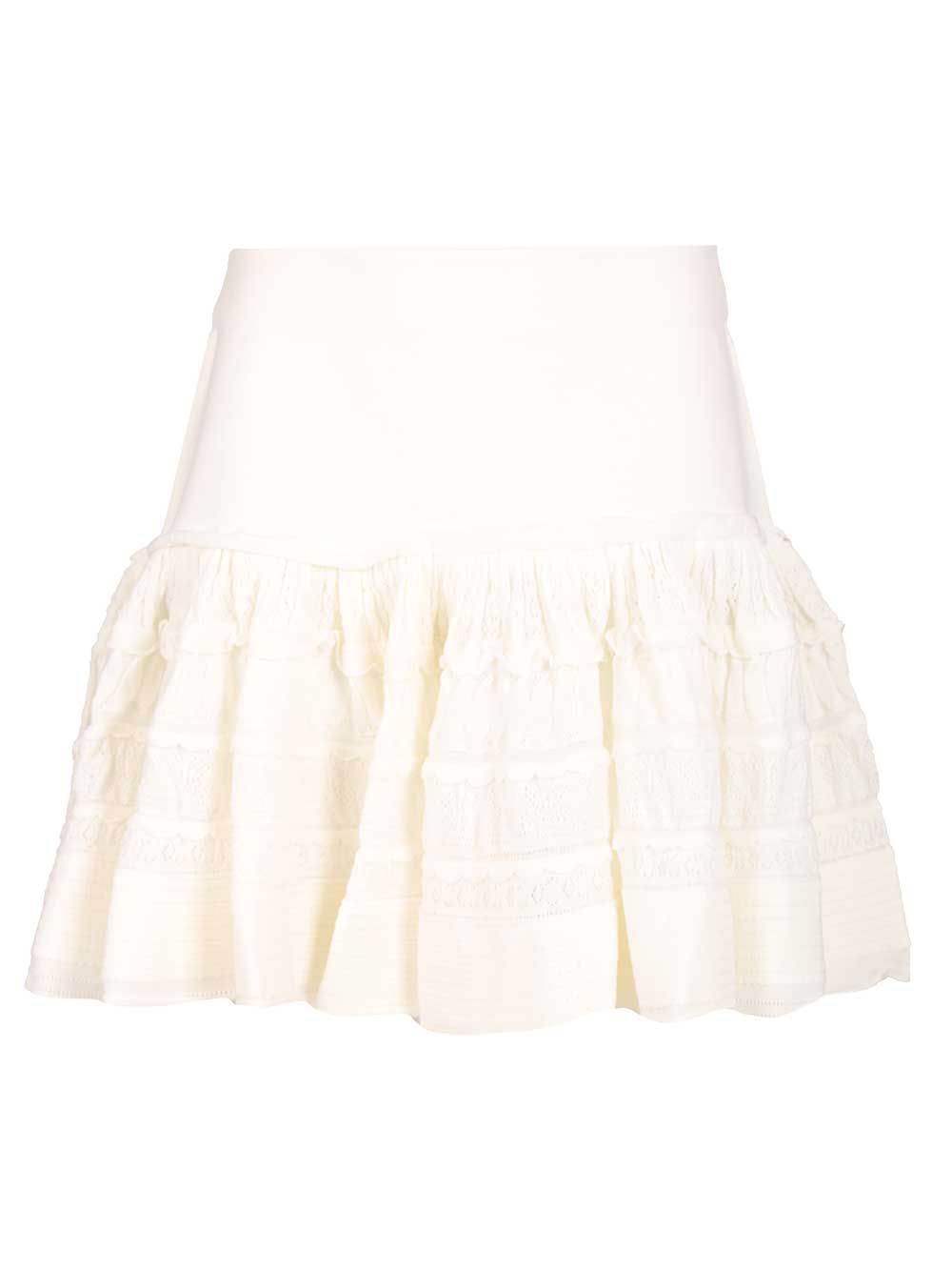 AlaÏA Crinoline Skirts - White | dfe40b562992f94e05a2266a244b2d7c47bb3201