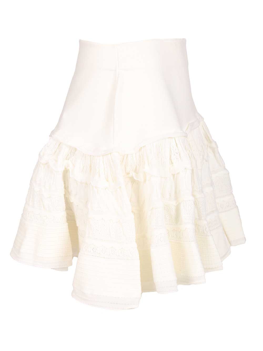 AlaÏA Crinoline Skirts - White | fe63cb600638f8d9724c80378f718f0f73c84967
