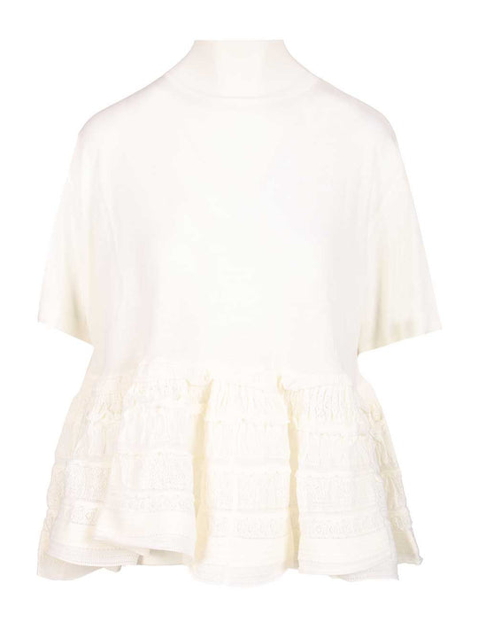 Cryoline Wool Top Knitwear White