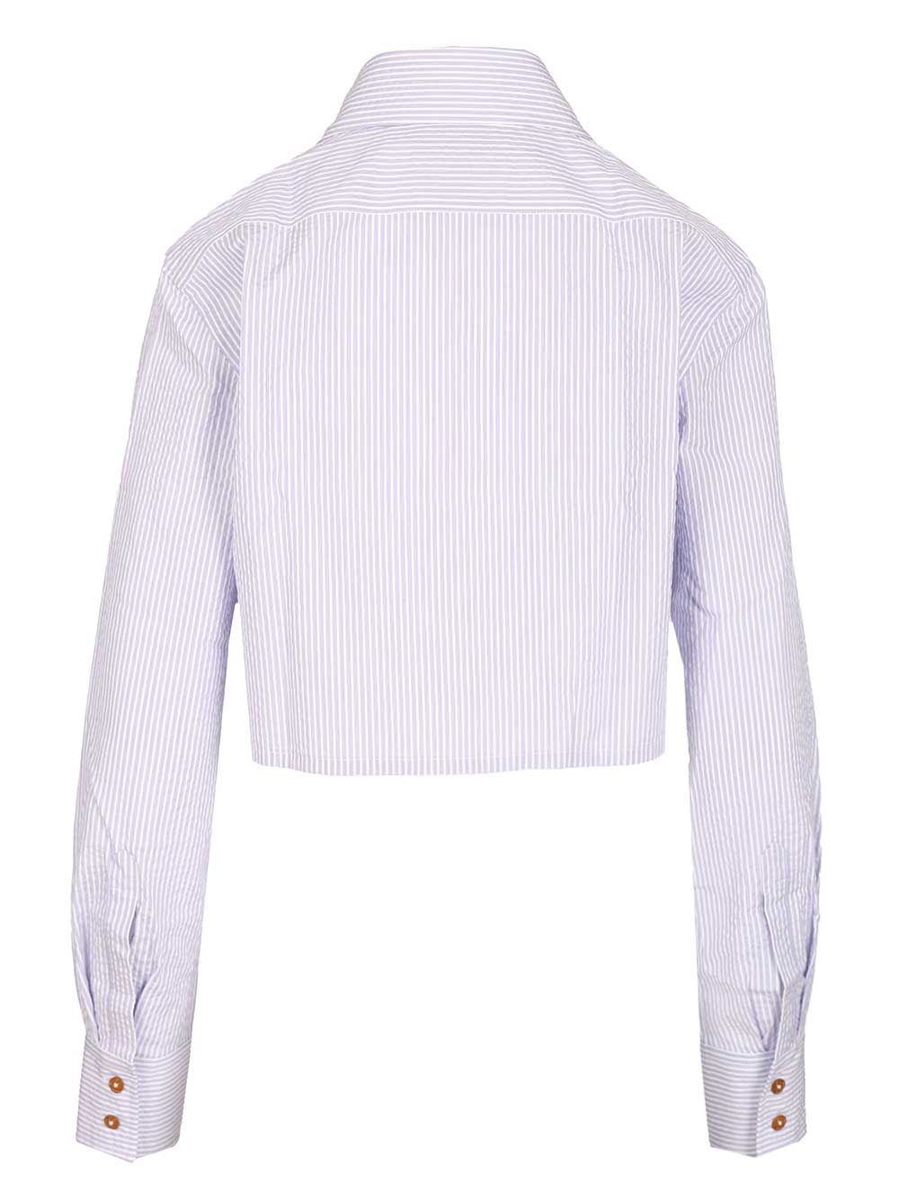 Vivienne Westwood Cut Off Heart Shirt Shirts - White | 063b0280b622707628ebccb9afb390c6f4287252