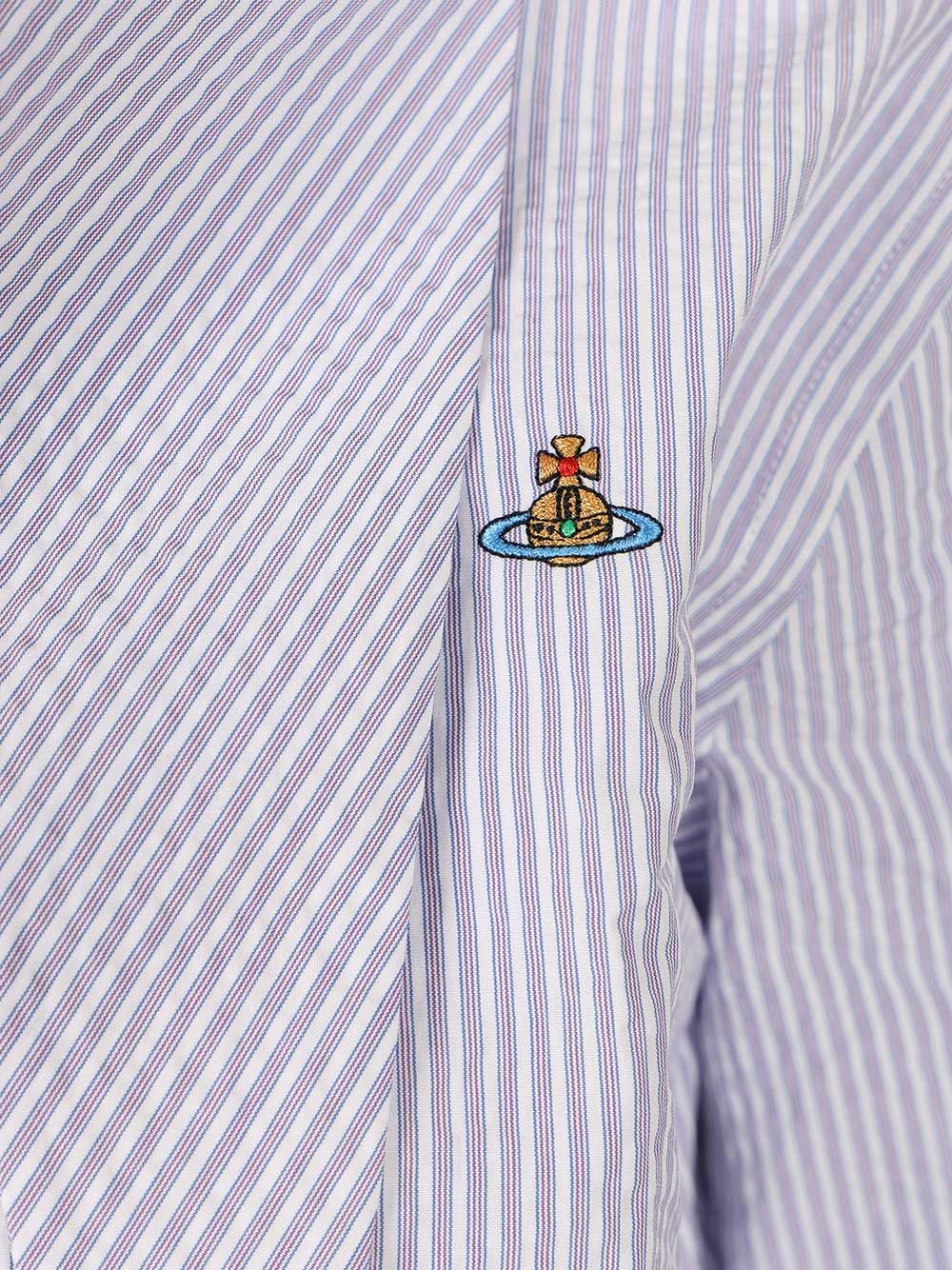 Vivienne Westwood Shirt With Heart Cutout Shirts - White | 3d88e3ba5058ba5aa05cef4421af44f55eb781fa