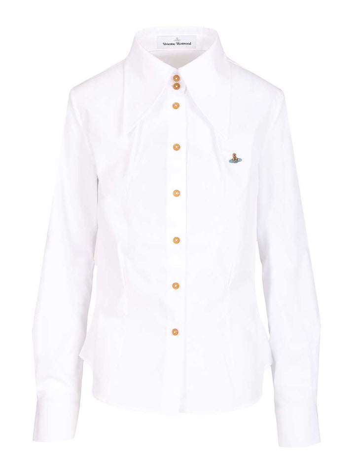 Vivienne Westwood Violin Shirt Shirts - White | df7fdeecc71af7e7415bfeb7f8f0e5c999a51a5f