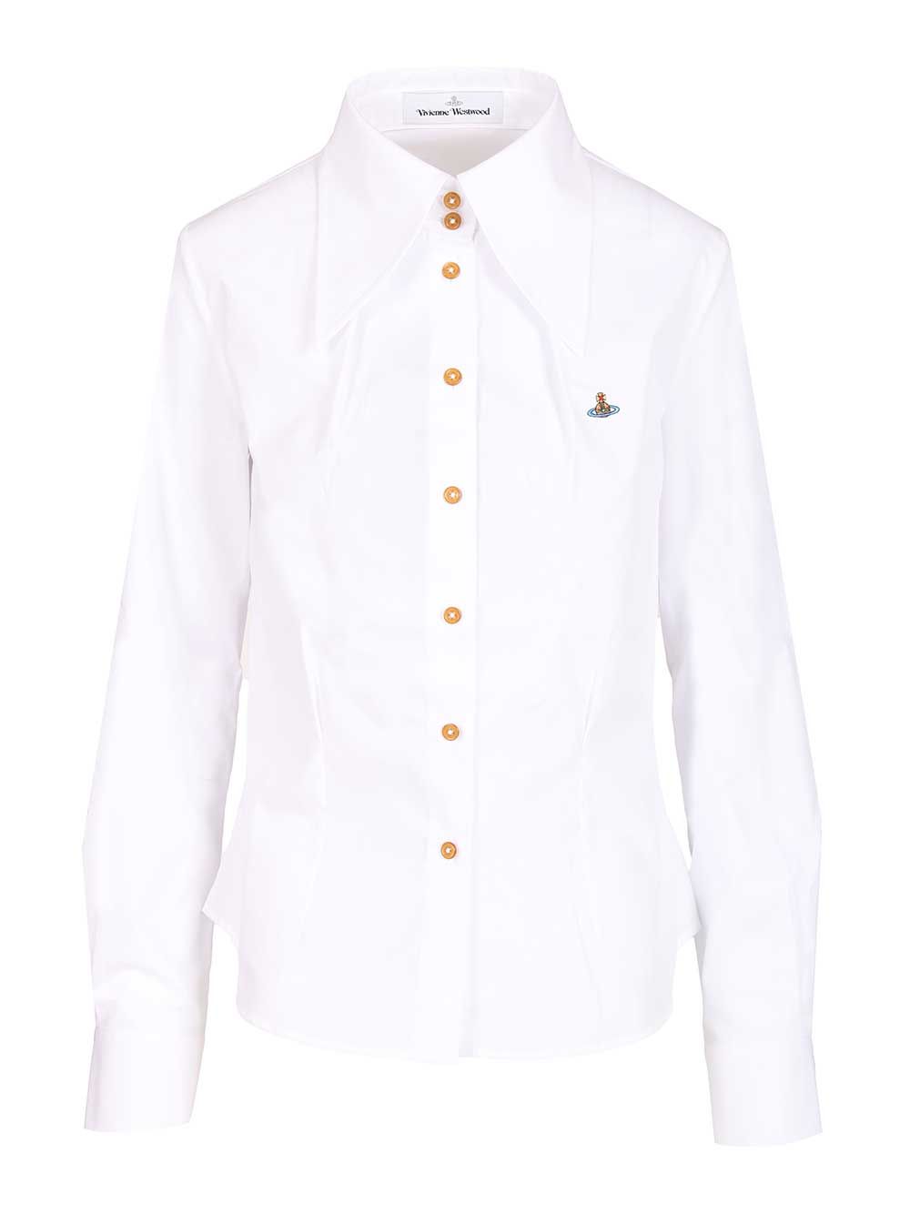 Vivienne Westwood Violin Shirt Shirts - White | df7fdeecc71af7e7415bfeb7f8f0e5c999a51a5f