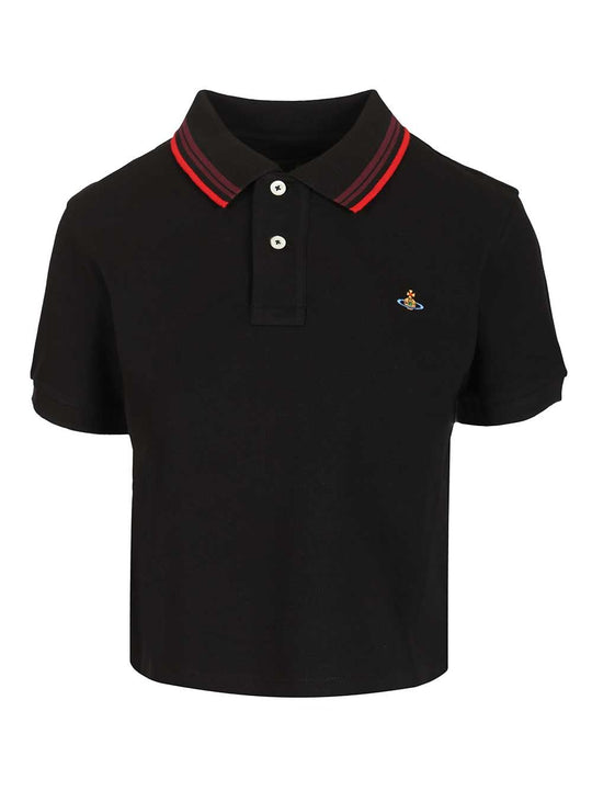 Mini P Polo Shirt Black