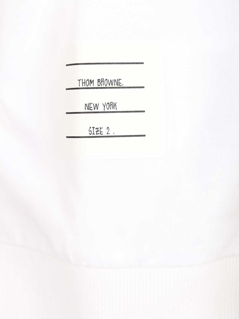 Thom Browne 4 Bar T-Shirt - White | 15828579c47ca174ed58f4e41f01e53bebc23253