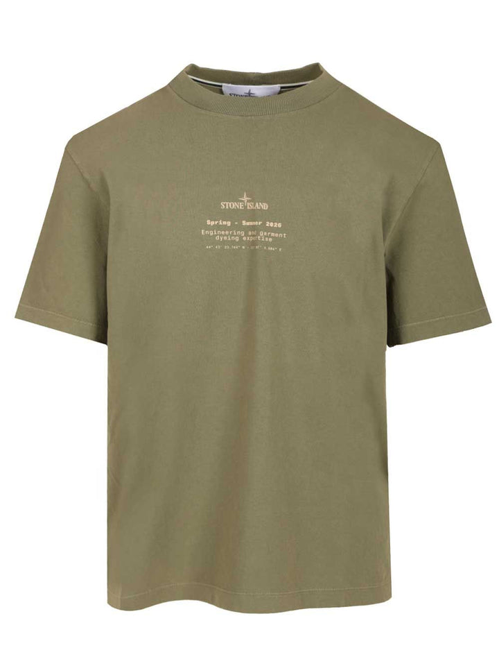 Stone Island Stone T-Shirt - Green | da1d4f33547028b82fc5e098b02d7c3395cae336
