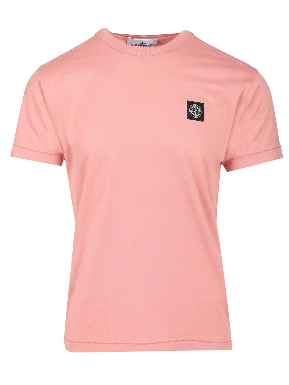 Stone Island Cotton Jersey T-Shirt - Violet | 32dd996784c7d2dc5fbe069af8f08376349993c1