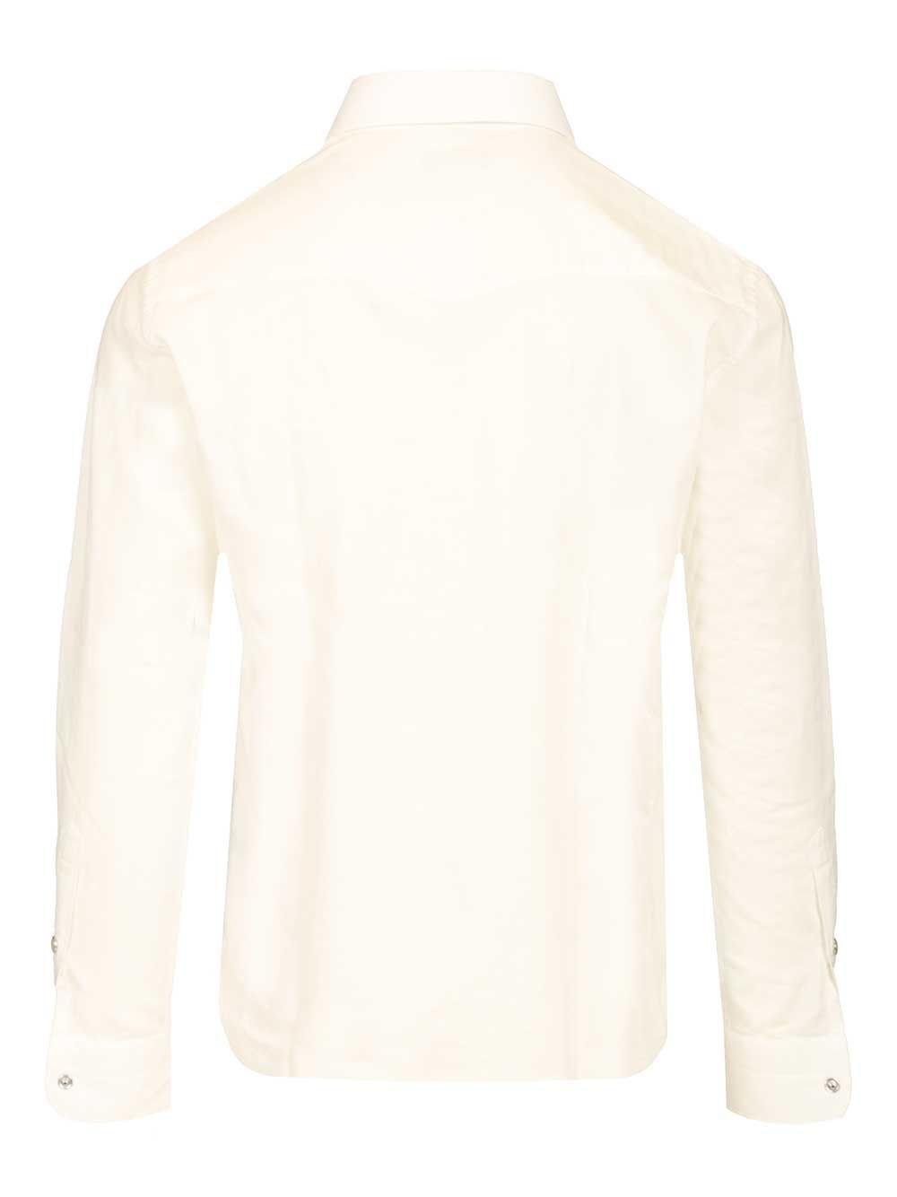 Tom Ford Slim Fit Western Shirt Shirts - White | f27ea8d37ac2d44fe96aff845ac994f27fc55125
