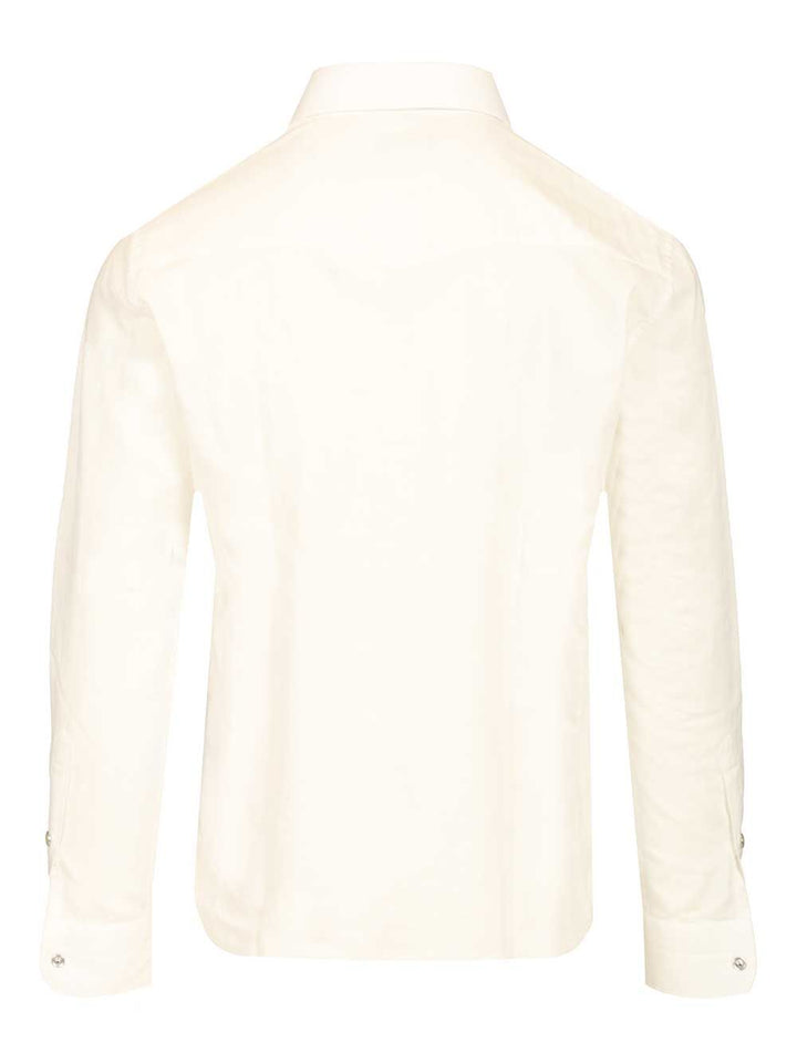 Tom Ford Slim Fit Western Shirt Shirts - White | f27ea8d37ac2d44fe96aff845ac994f27fc55125