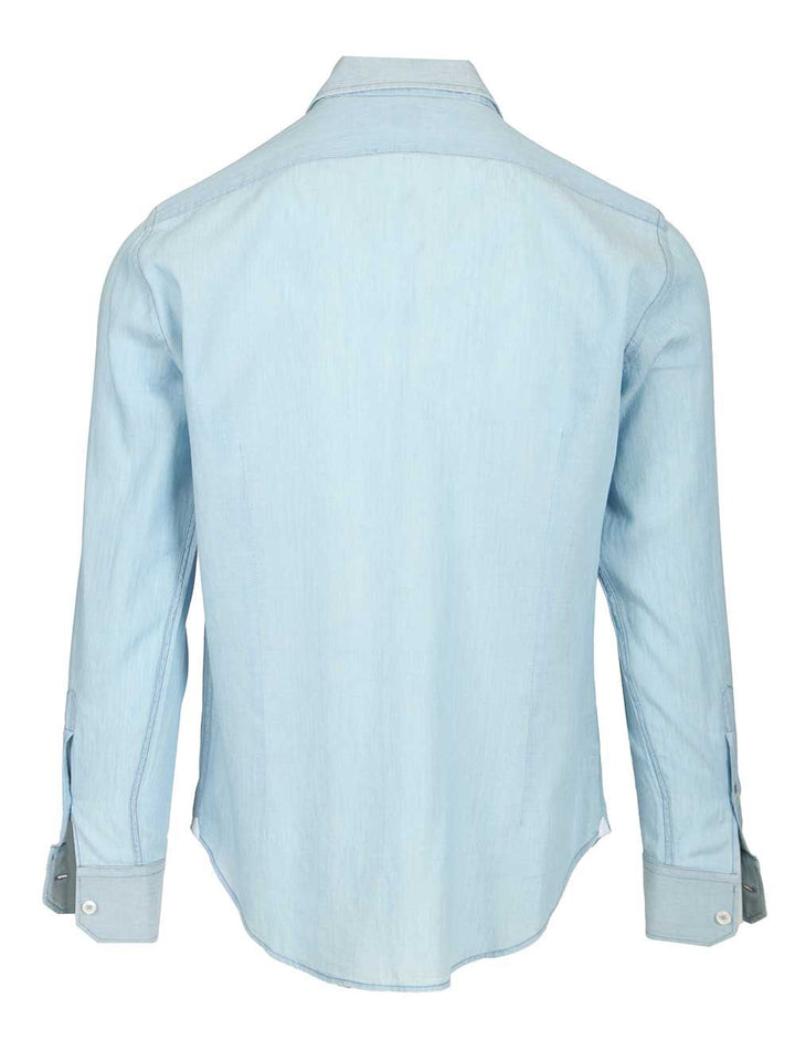 Fedeli Long-Sleeved Shirt Shirts - Light blue | f24619081177a8f4ff2ff52a1287c2d503554cc3