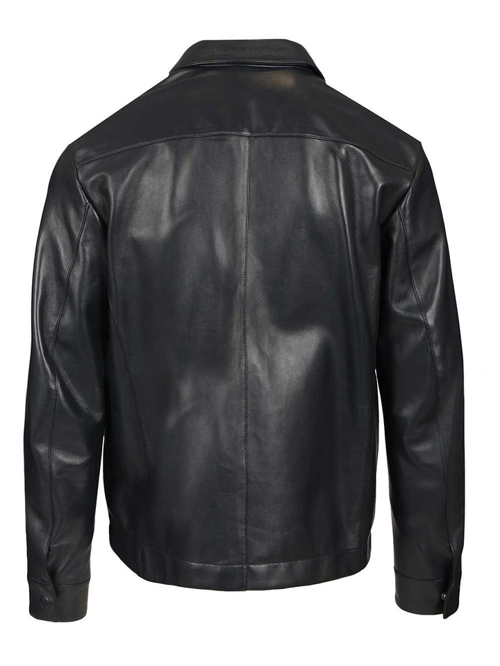 Tom Ford Soft Nappa Plonge Outershirt Jackets - Blue | 449a3f8acb7bc03c8984f11e6d23e7dbe3691020