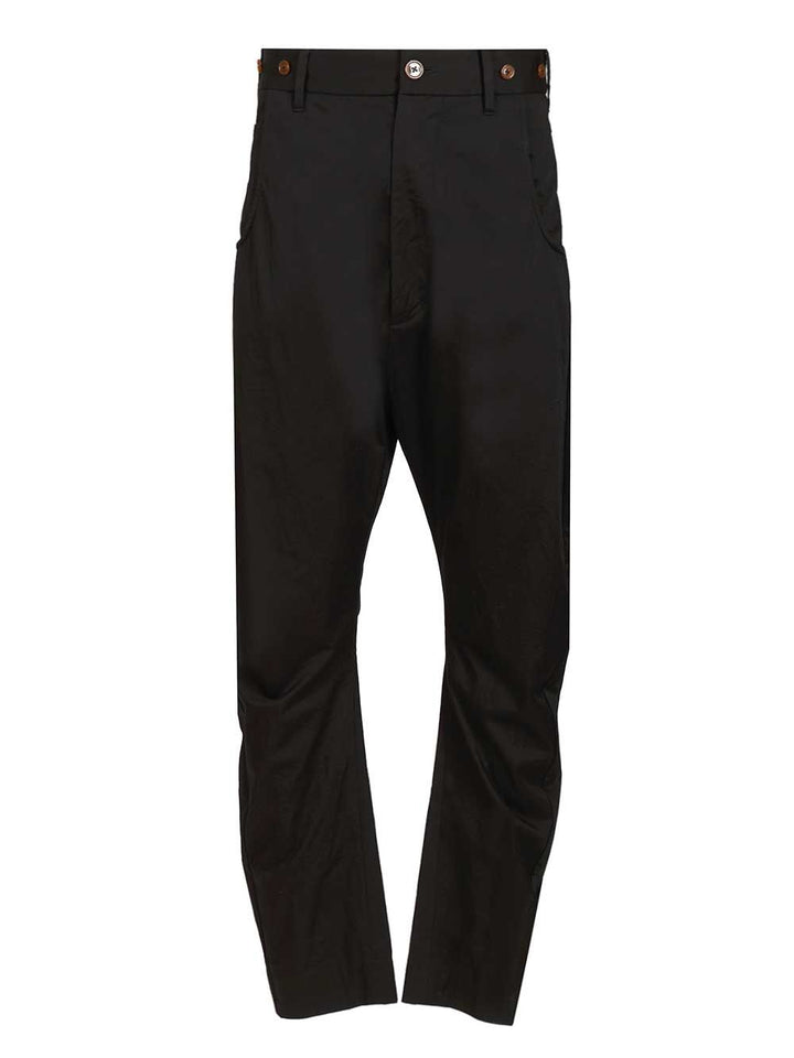 Vivienne Westwood Buckle Back Trousers - Black | 55b85923ed3f20133f7d980f177c5d807ad01770