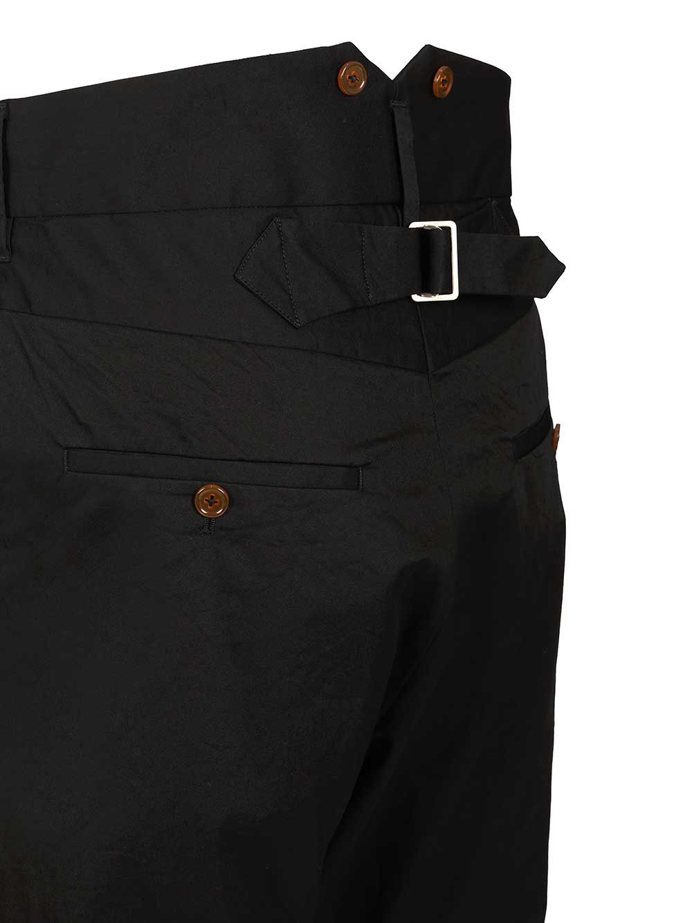 Vivienne Westwood Buckle Trousers - Black | 12576ab628cd727a4c633412d8c55c4471f7901d