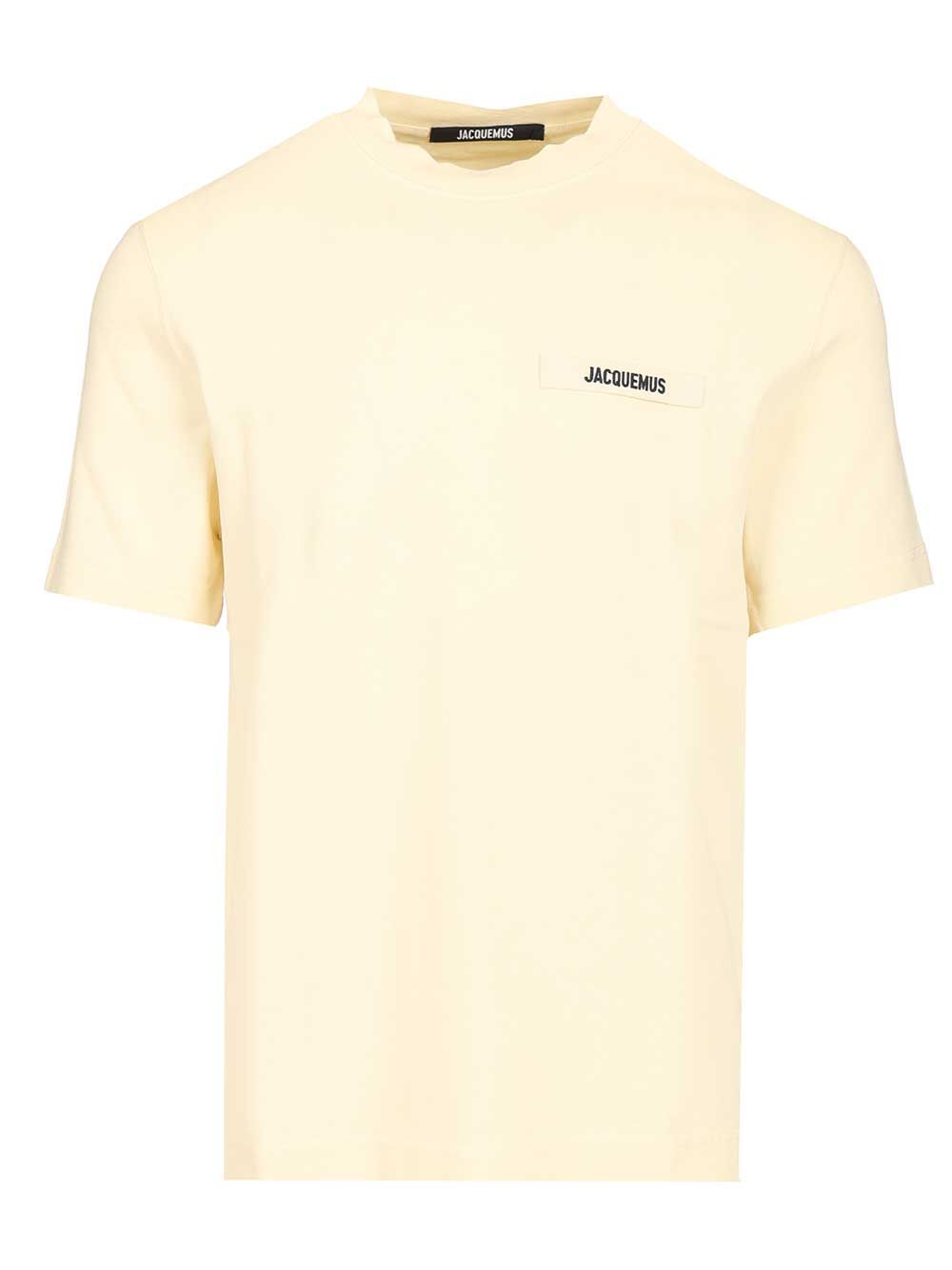 Jacquemus Cotton T-Shirt - Beige | bc450b7969c15a343b9e82772bd4ec197bbda5cf