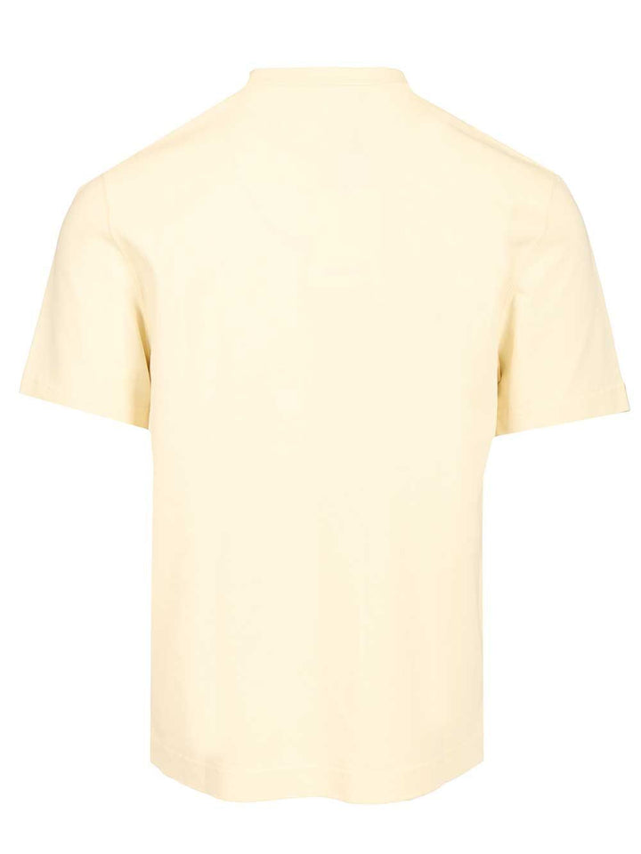 Jacquemus Le Tshirt Gros Grain T-Shirt - Beige | 64c42228e88b5b0c034f5a7df93af1f660fb4cd2