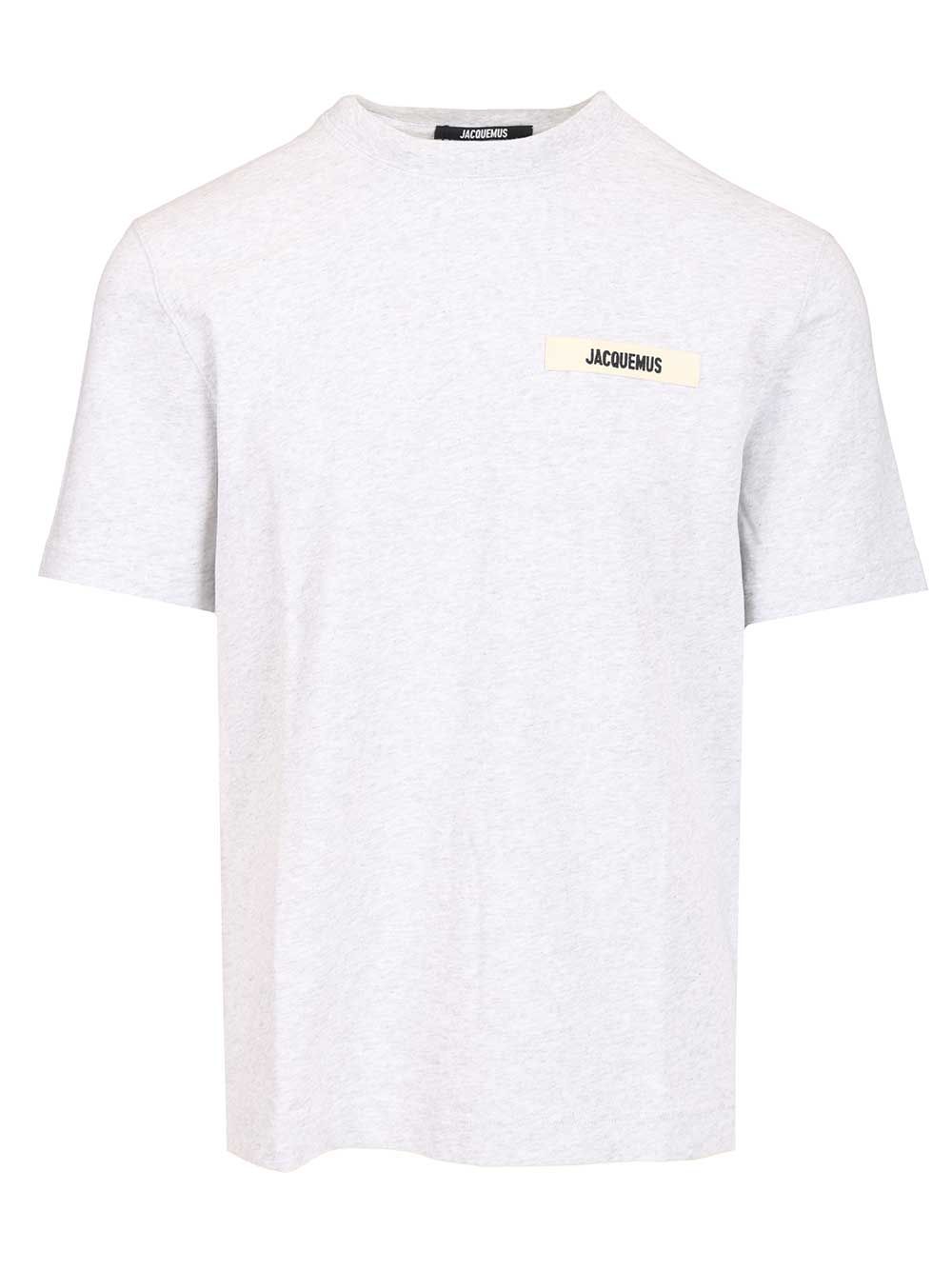Jacquemus Cotton T-Shirt - Grey | 2b4f9499981d491d6e1fd1d3425f4301eb1cdf2b