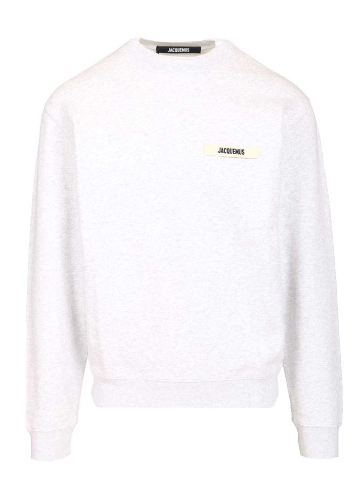 Jacquemus Le Sweatshirt Gros Grain Sweatshirts - Grey | aab3b984e03280cdaae6bb6e00c9982f8746944a