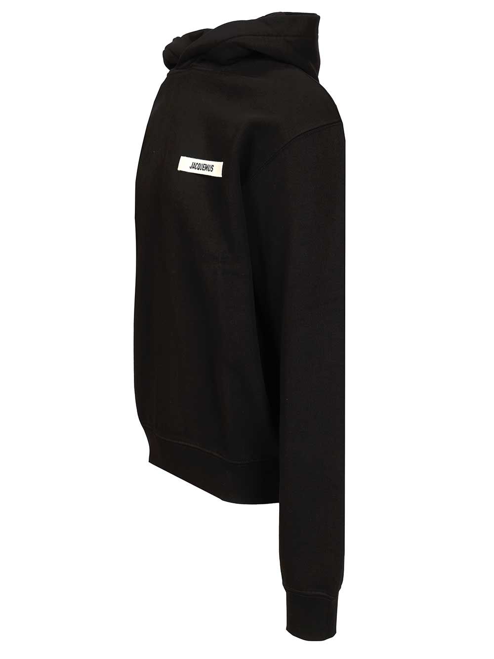 Jacquemus Gros Grain Sweatshirts - Black | b50e34d8705983f722880f8618c358bc022659fb