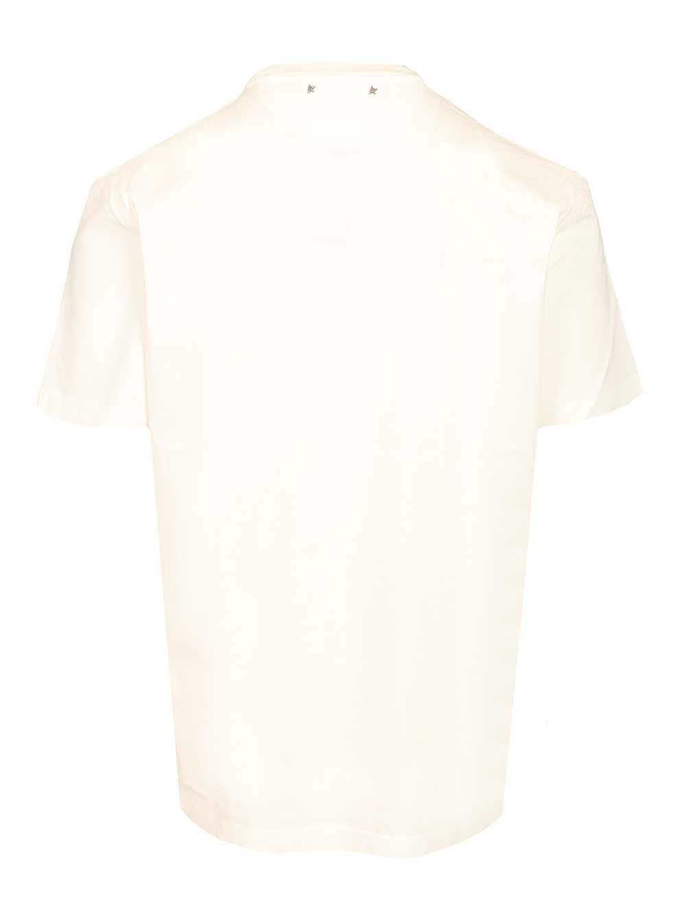 Golden Goose Deluxe Brand Cotton Jersey T-Shirt - White | 4213920f731afaacc25022565486f9f68cdce654