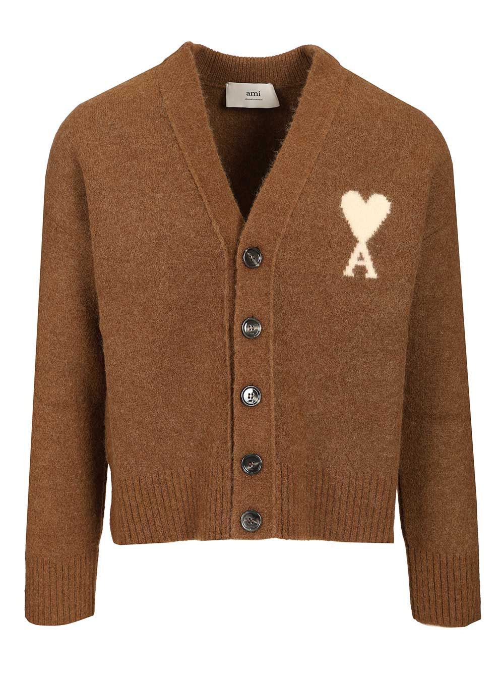 Ami Ami De Coeur Knitwear - Brown | 3719b8a469826ad0eb33dcc510bc1c057821de63