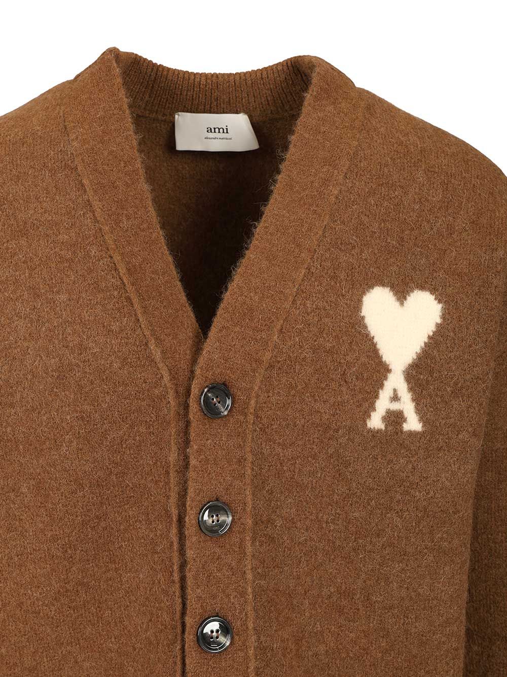 Ami Ami De Coeur Knitwear - Brown | cfe70d7f5aa5d0997226fbd593ea14cf62ce1a69
