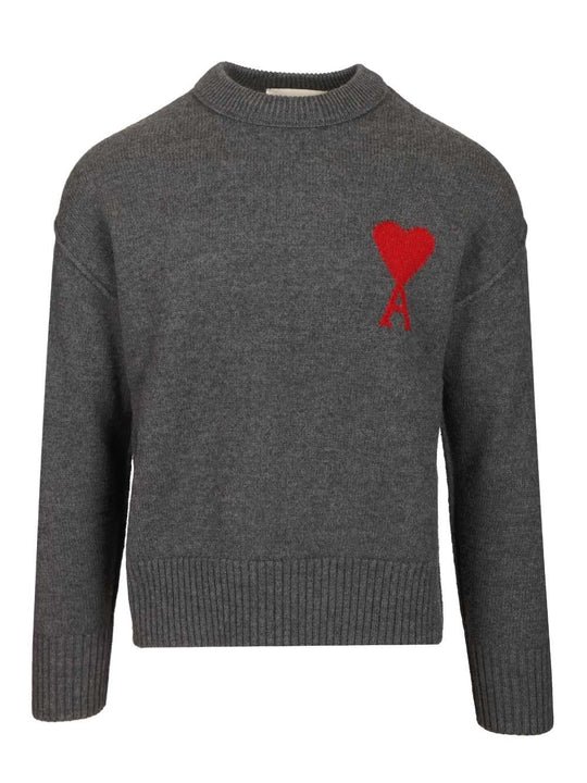 Ami De Coeur Knitwear Grey