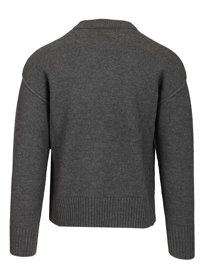 Ami Ami De Coeur Knitwear - Grey | 00725cb0e34ba46b92fe6fcdd9887d81a4c4d893