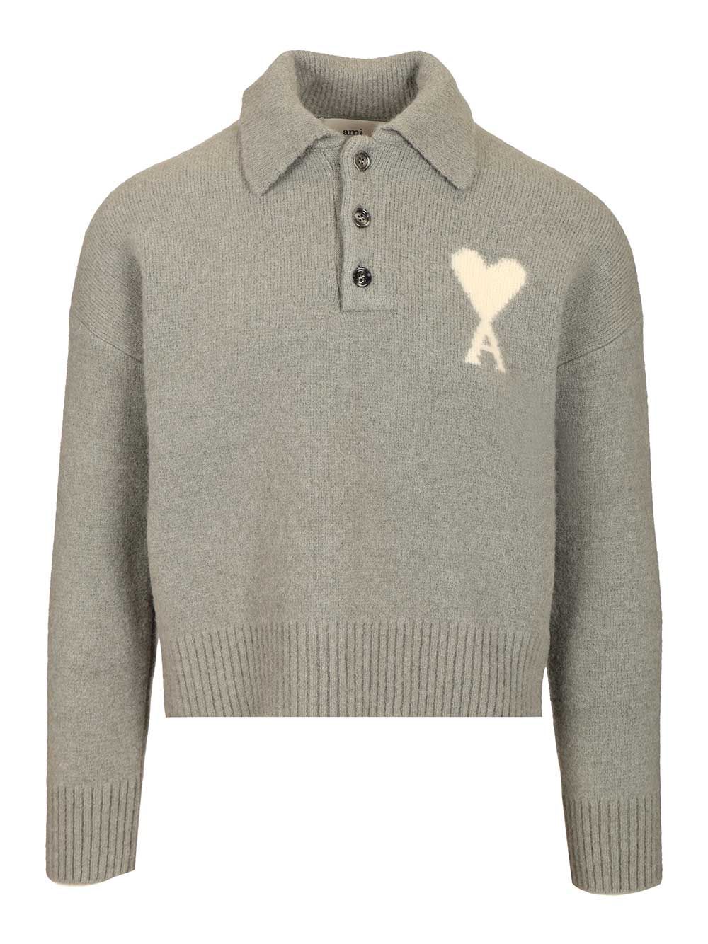 Ami Ami De Coeur Knitwear - Grey | 8ef529731b3c6d4700f47f7db6150e78a55c049b