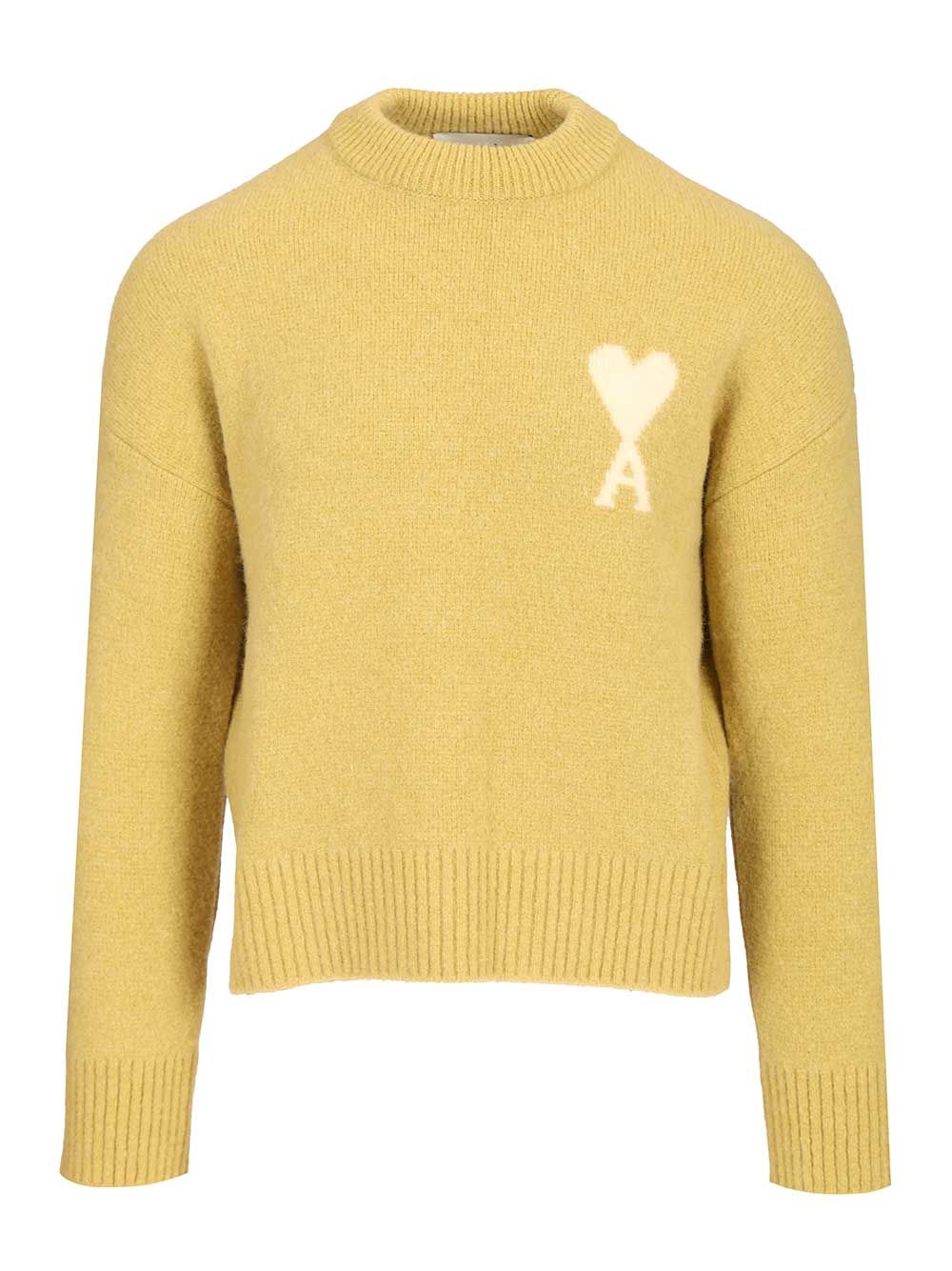 Ami Ami De Coeur Knitwear - Yellow | db6aa799f7b31c765312ca28e1bd9d892fe777f1